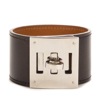 Herm&egrave;s Pre-owned Womens Kelly Dog Bracelet - Black - One Size