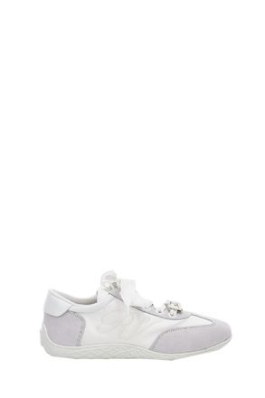 Roger Vivier Classic Low-Top Sneakers with Smooth Silhouette