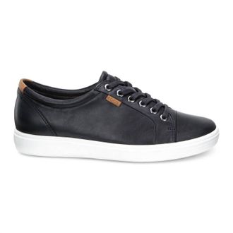 Ecco Womens Soft 7 Sneaker In Black