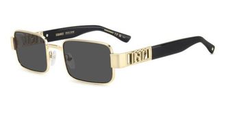 Dsquared2 D2 0156/S 000/IR Mens Sunglasses Gold Size 54