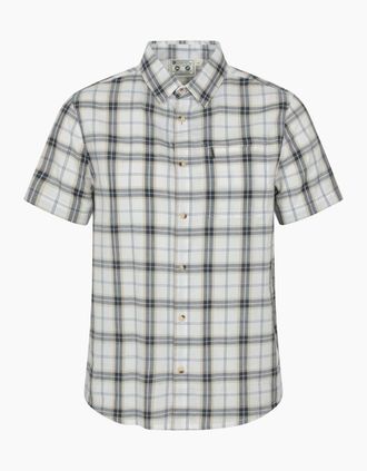 Mountain Warehouse Mens Mountain Warehouse Mens Cotton Shirt - Cream - Size: 46/Regular