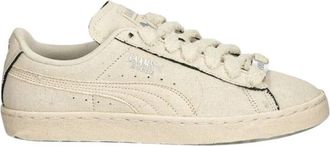 Puma Suede Laams - Heren - Skateschoenen - Beige - 45 EU - Leer - Fitness