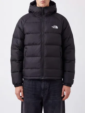 The North Face Piumino corto in nylon riciclato idrorepellente con cappuccio