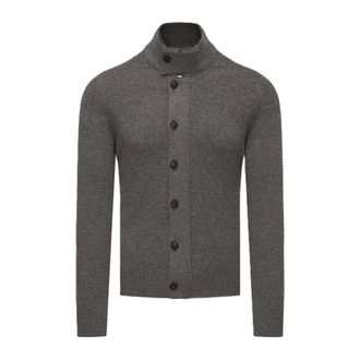 Paolo Fiorillo Heren, Truien, Grijs, Maat: 2XL