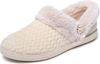 Skechers Cozy Campfire-Frosty Promise Womens Slippers, sand, 35 EU