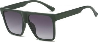 Generic Mens Large Frame Sunglasses Outdoor Womens Sports Sun Glasses(Grey)