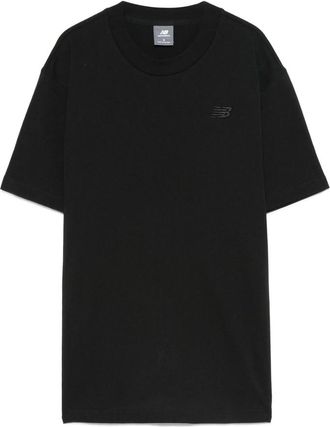 New Balance Logo-embroidered Cotton T-shirt
