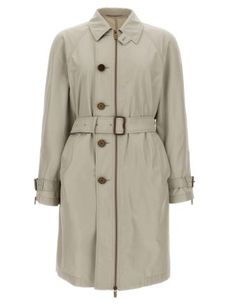 Burberry Car Coat Seide