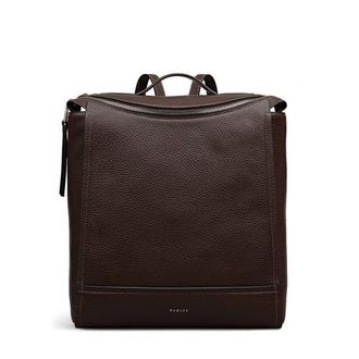 Radley London Oak Street Medium Ziptop Backpack in Dark Oak at Nordstrom