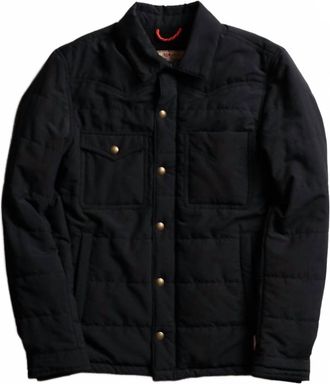Iron And Resin Mens Cornerstone Jacket In Black