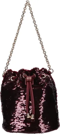 La Carrie Bolso saco con lentejuelas - Bags - Mujer - Marr&oacute;n - ONE SIZE