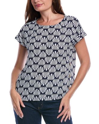 Jones New York Button Detail Blouse