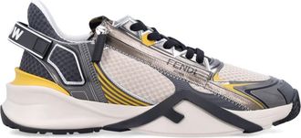 Fendi Flow Sneakers - Heren - Sneakers - Veelkleurig - 44 EU - Leer - Schoenen