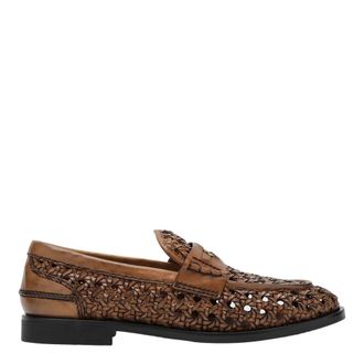 Miu Miu Loafers, female, Brown, Size: 8 1/2 US Mocassini