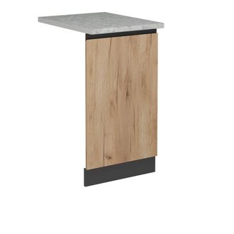 Vicco Panel Frontal Del Lavavajillas R-line, Roble Dorado, 45 Cm, Et M&aacute;rmol