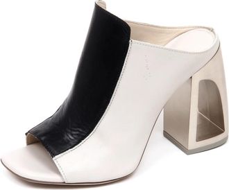 Vic Mati&eacute; Grijze Sandaal Sabot Schoen - Dames - Muiltjes - Grijs - 36 EU - Schoenen