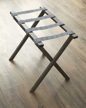 Gate House Furniture Greek Key Luggage Rack