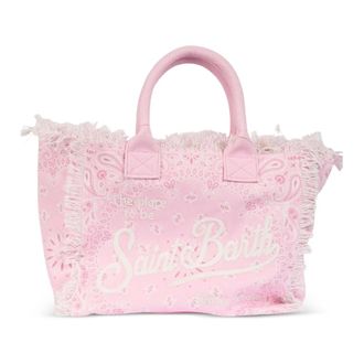 MC2 Saint Barth Tote Bags, female, Pink, Size: ONE SIZE Colette Hand Bag With Shoulder Strap