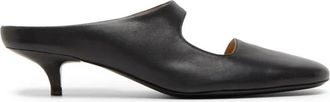 Mars&egrave;ll Spianata Sabot - Dames - Muiltjes - Zwart - 38 EU - Leer - Schoenen