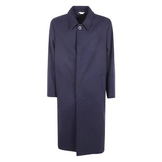 Boglioli Single-Breasted Coats - Heren - Mantel - Blauw - L - Jassen