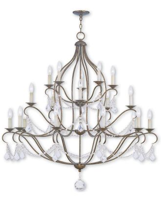 Livex Lighting Livex Chesterfield 20-Light Vbr Chandelier