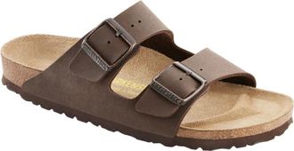 Birkenstock Sliders, male, Brown, 10 UK, Arizona Sandals 2 Buckles