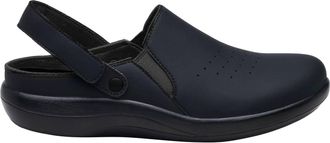 Alegria Womens Skillz Wide Slingback Clogs In Black