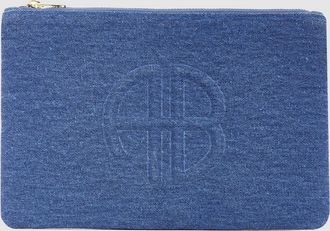 Anine Bing Pochette Lili Washed Blue