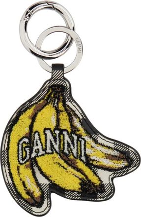 Ganni Sleutelhanger met Bananenmotief - Dames - Sleutelhangers & Tashangers - Geel - ONE Size - Accessoires