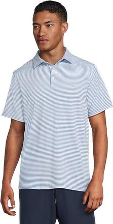 Vineyard Vines Heathered Winstead Sankaty Polo Mens Short Sleeve Pullover White Cap / Ocean Breeze Cationic W/ Ocean Breeze Whale : 2XL