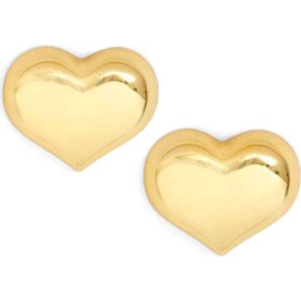 Clare Vivier Mylar Heart Earrings in Gold at Nordstrom