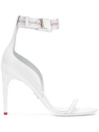 Off-white Industrial sandals - women - Leather/Leather - 37
