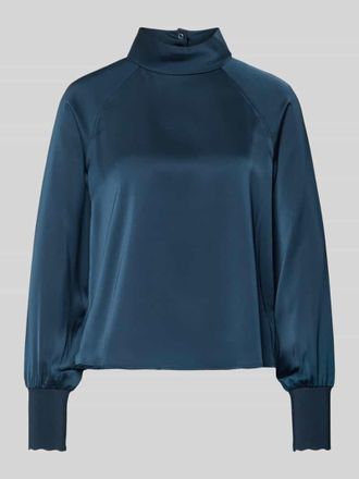Zero Blusenshirt aus Viskose-Mix in Ocean, Gr&ouml;&szlig;e 42