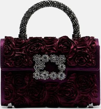 Roger Vivier Jewel Efflorescence Mini top-handle bag