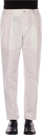 Tagliatore Pantalon de costume - Heren - Nette broeken - Beige - L - Katoen - Broeken