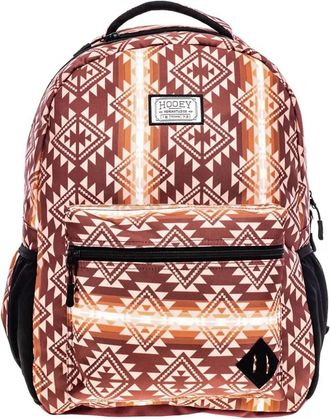 Hooey Unisex - Rece Backpack In Burdundy/aztec