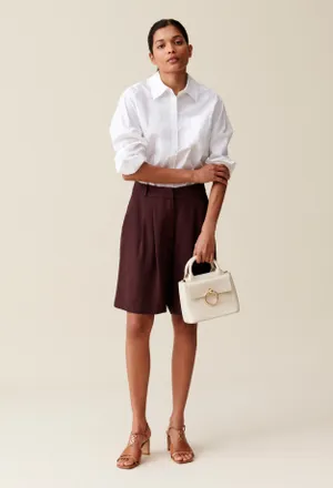 Claudie Pierlot Bermuda taille haute