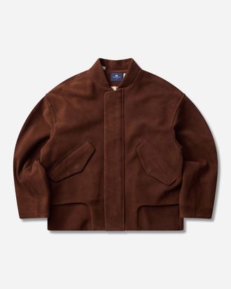 Levi's Men s Blue Tab Suede Bomber Jacket Toffee