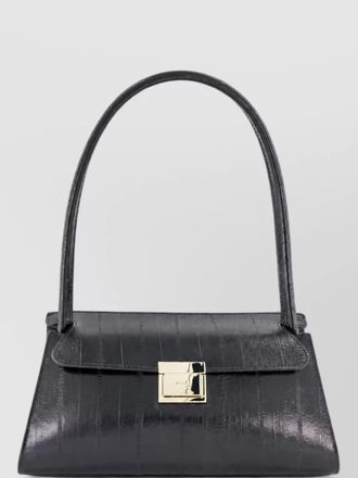 Ami calfskin shoulder bag