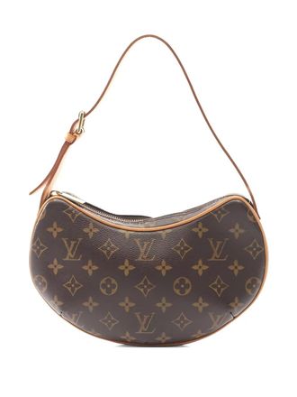 Louis Vuitton Schoudertas met monogram-print - Bruin