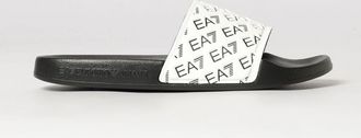 Emporio Armani Sliders in gomma con logo stampato