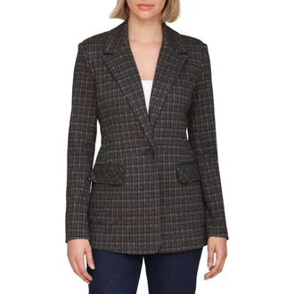 Bagatelle Tailored One-Button Blazer in Blue-Grey at Nordstrom Rack, Size X-Small