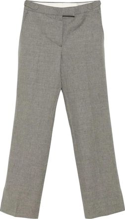 Officine G&eacute;n&eacute;rale Straight Broeken - Dames - Straight fit broeken - Grijs - S - Broeken