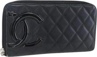 Chanel Pre-owned Wallets, female, Black, Size: ONE SIZE Pre-owned Wallet