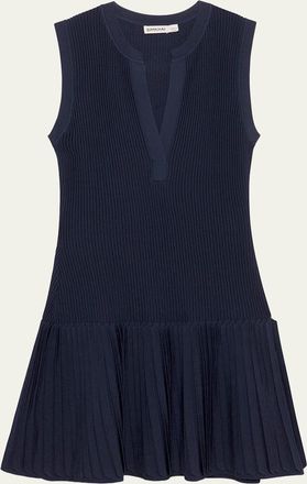 SIMKHAI Levie Sleeveless Knit Mini Dress