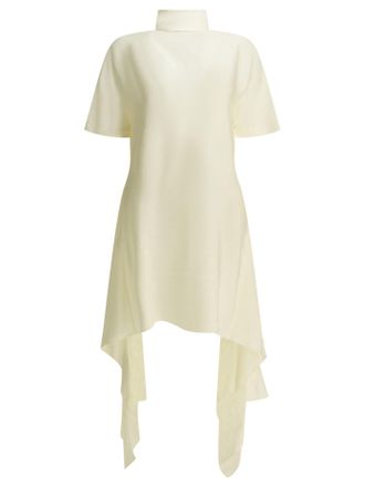 Alaia asymmetrische korte jurk