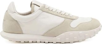 Jil Sander Stijlvolle Sneakers - Dames - Sneakers - Grijs - 37 EU - Leer - Schoenen