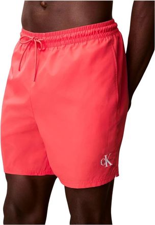 Calvin Klein Hombre, Trajes de ba&ntilde;o, Rojo, Talla: L