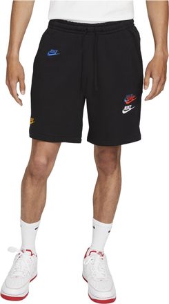 Nike Nsw Spe+ Ft Short Fta Alphabet Embroidered Shorts Asia Sizing Black DD4683-010