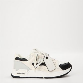 Off-white Womens Off White Kick Off Low Top Sneakers in White/Black - Size UK 3